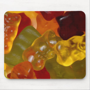 Tapis De Souris Beaucoup de bonbons gélifiés colorés