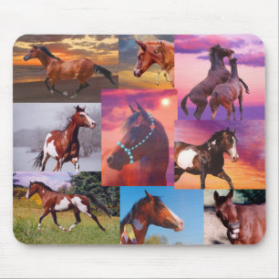 Tapis De Souris Beaucoup de chevaux Mousepad