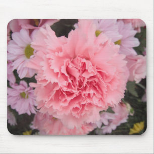 Tapis De Souris Beauté de l'oeillet rose Mousepad