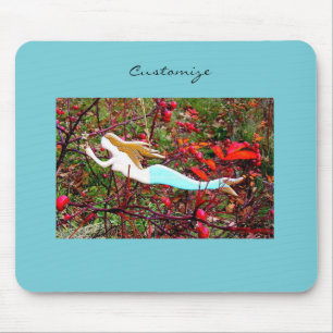 Tapis De Souris Beauté de sirène aux cheveux dorés Thunder_Cove