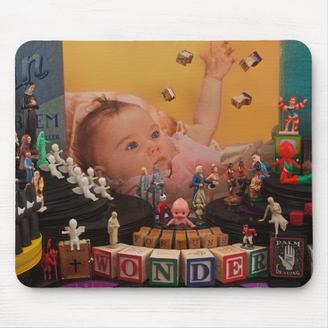 Tapis De Souris Bébé Haley Mousepad (Devant)