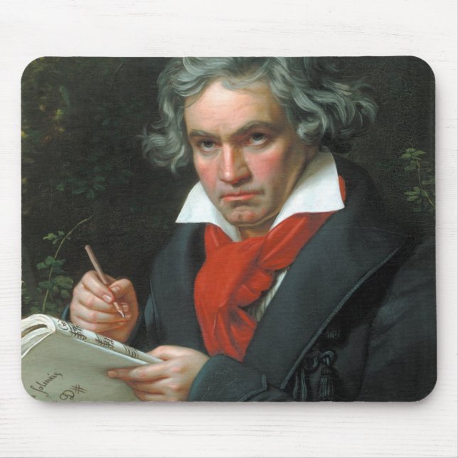 Tapis De Souris Beethoven Mousepad (Devant)