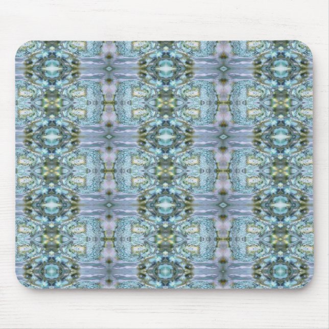 Tapis De Souris Bel ormeau bleu Mousepad (Devant)