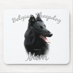 Tapis De Souris Belgique Sheepdog Mom 2