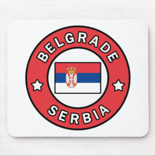 Tapis De Souris Belgrade Serbie