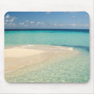 Tapis De Souris Belize, mer des Caraïbes. Goff Caye, une petite 