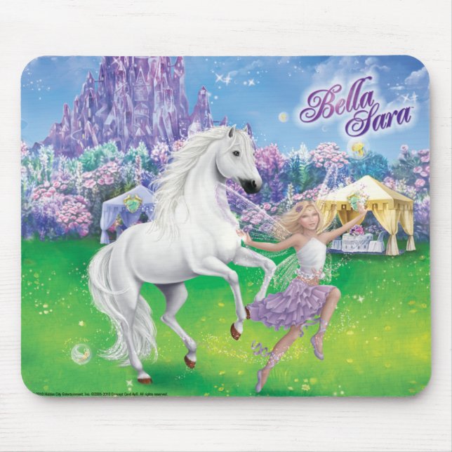 Tapis De Souris Bella et Sara Moonfairies (Devant)