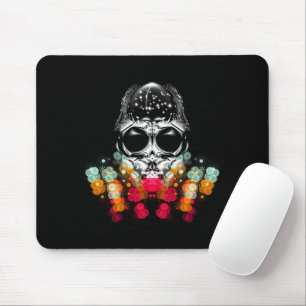 Tapis De Souris Belle araignée automnale avec Casquette Dewdrop