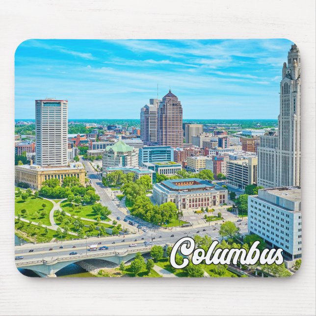 Tapis De Souris Belle Columbus, Ohio, États-Unis (Devant)