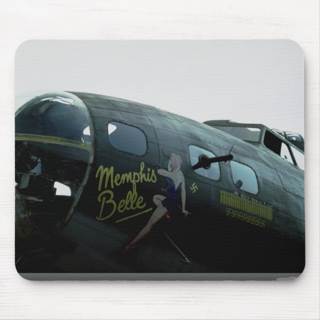 Tapis De Souris Belle de Memphis, art de nez (Devant)