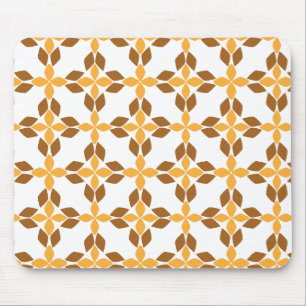 Tapis De Souris belle fleur brun pétale