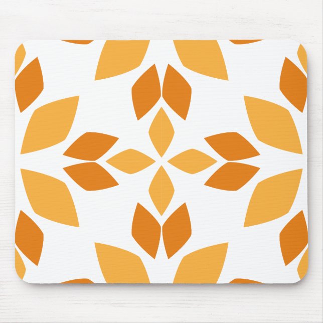 Tapis De Souris belle fleur brune pétale motif (Devant)