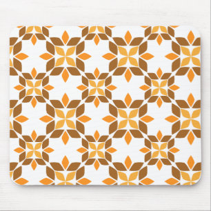 Tapis De Souris belle fleur brune pétale motif