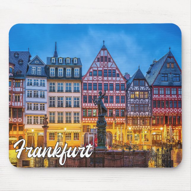 Tapis De Souris Belle Francfort, Allemagne (Devant)