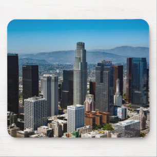 Tapis De Souris Belle ligne Skyline du centre-ville de Los Angeles