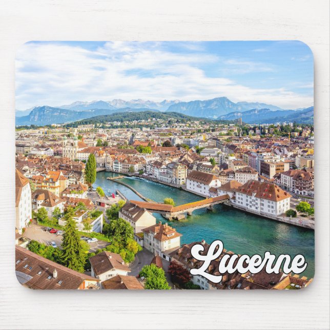 Tapis De Souris Belle Lucerne, Suisse (Devant)