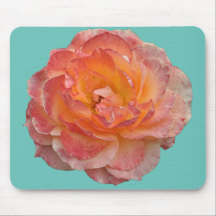 Tapis De Souris Belle pivoine orange