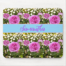 Belle rose Roses et marguerites Floral Souris