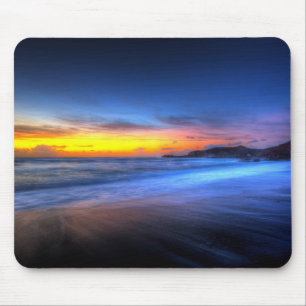 Tapis De Souris Belle Souris Coucher De Soleil