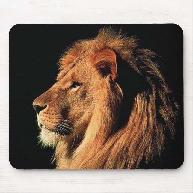 Tapis De Souris Belle souris Lion (Devant)