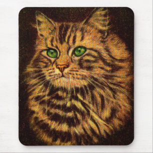 Tapis De Souris belle tabby à cheveux longs