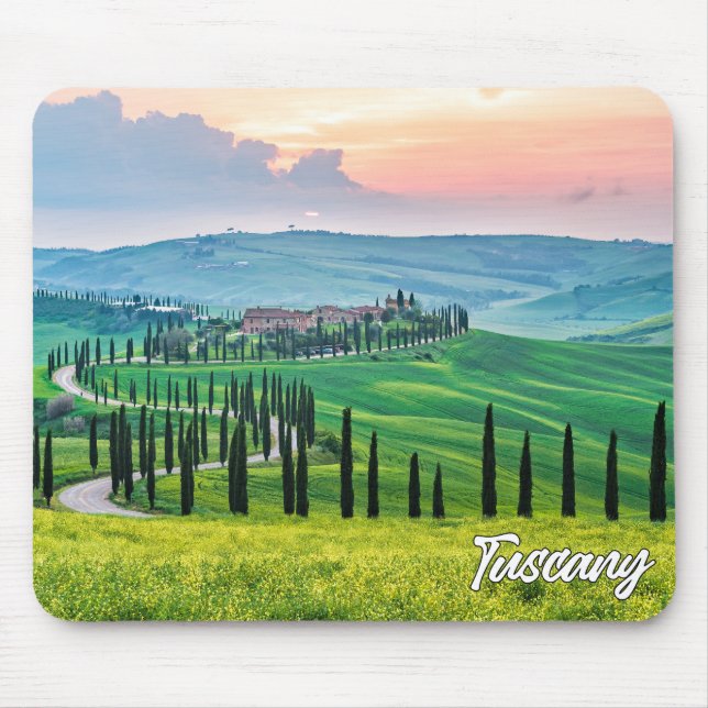 Tapis De Souris Belle Toscane, Italie (Devant)
