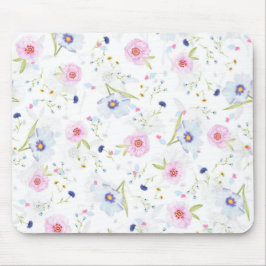 Tapis De Souris Belles fleurs d'aquarelle de printemps par storema