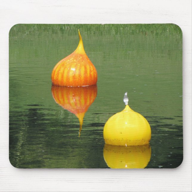 Tapis De Souris Belles ornements en verre flottant (Devant)