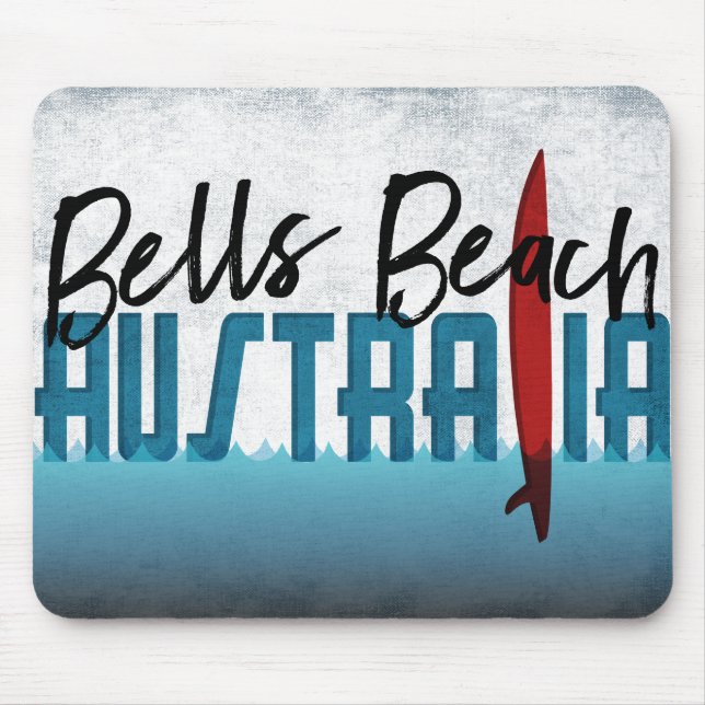 Tapis De Souris Bells Beach Australie Surfboard Surf (Devant)