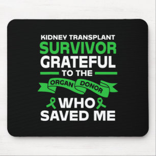 Tapis De Souris Bénéficiaire Survivant de la transplantation rénal