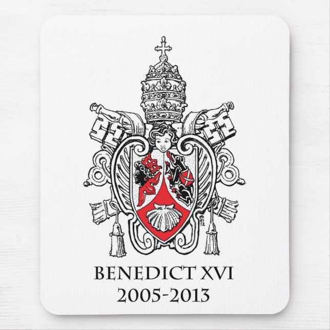 Tapis De Souris Benoît XVI Mousepad (Devant)