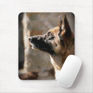 Tapis De Souris Berger Allemand en attente