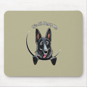 Tapis De Souris Berger allemand noir IAAM