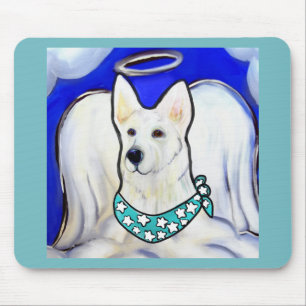 Tapis De Souris Berger Blanc Allemand