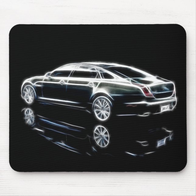 Tapis De Souris Berline de luxe de Jaguar XJ Mousepad 2011 (Devant)