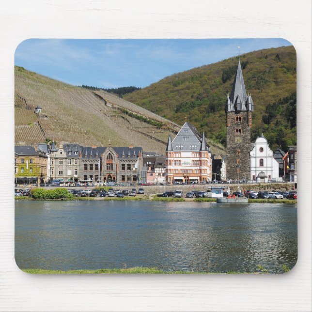 Tapis De Souris Bernkastel Kues sur la Moselle (Devant)
