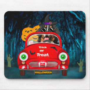 Tapis De Souris Bernois Mountain Dog voiture voiture effrayant Hal