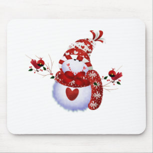 Tapis De Souris Berry Cute Snowman