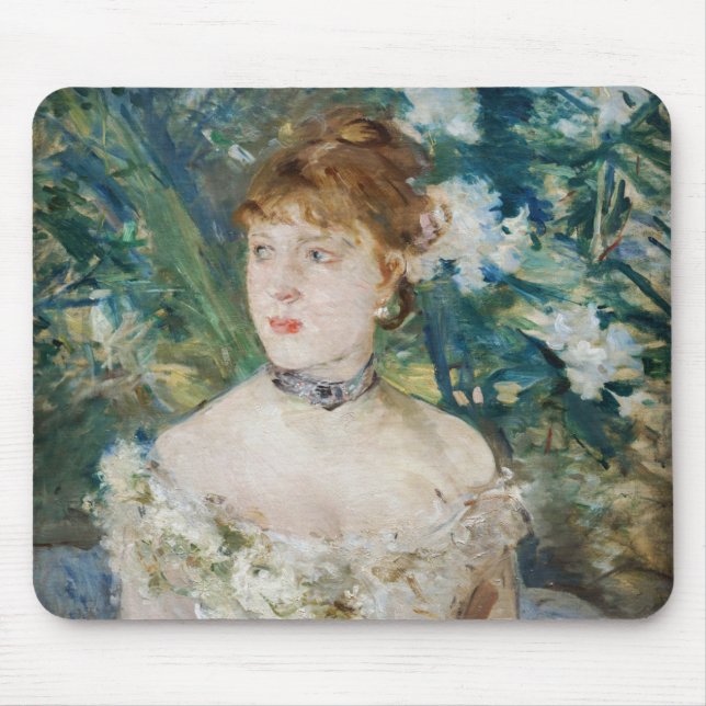 Tapis De Souris Berthe Morisot - Jeune fille dans une balle (Devant)