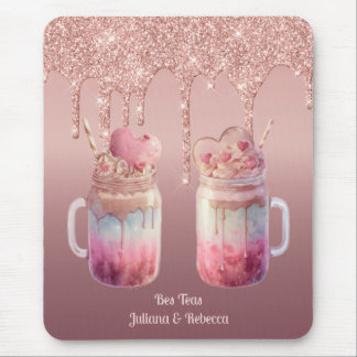 Tapis De Souris Bes Teas Yummy Boba Buble Thé de Lait Dessert