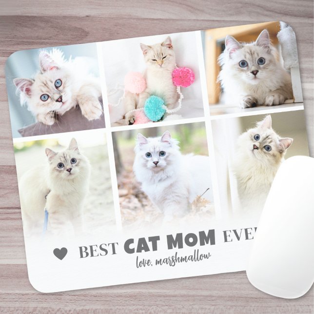 Tapis De Souris Best Cat Mom Pet Photo (Best Cat Mom Pet Photo Mouse Pad)