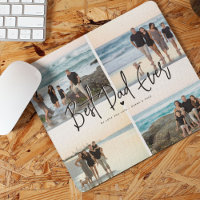 Best Papa Ever Script 4x Photo