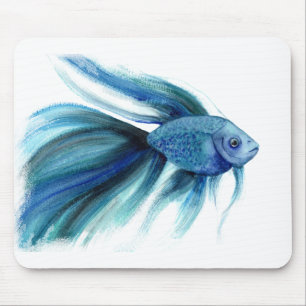 Tapis De Souris Bêta bleu