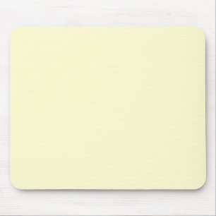 Tapis De Souris Beurre jaune uni   Classic Elegant
