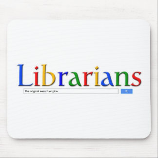 Tapis De Souris bibliothécaires le moteur de recherche original