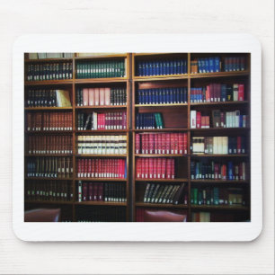 Tapis De Souris Bibliothèque