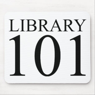 TAPIS DE SOURIS BIBLIOTHÈQUE 101