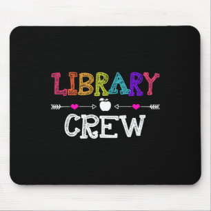 Tapis De Souris Bibliotheque Enseignant s'amuser Premier jour cade