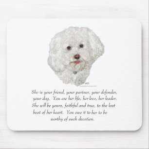 Tapis De Souris Bichon Frise Keepsake