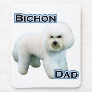 Tapis De Souris Bichon Frise Papa 4